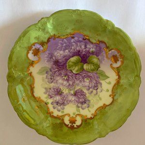 Antique Chrysanthemum Plate